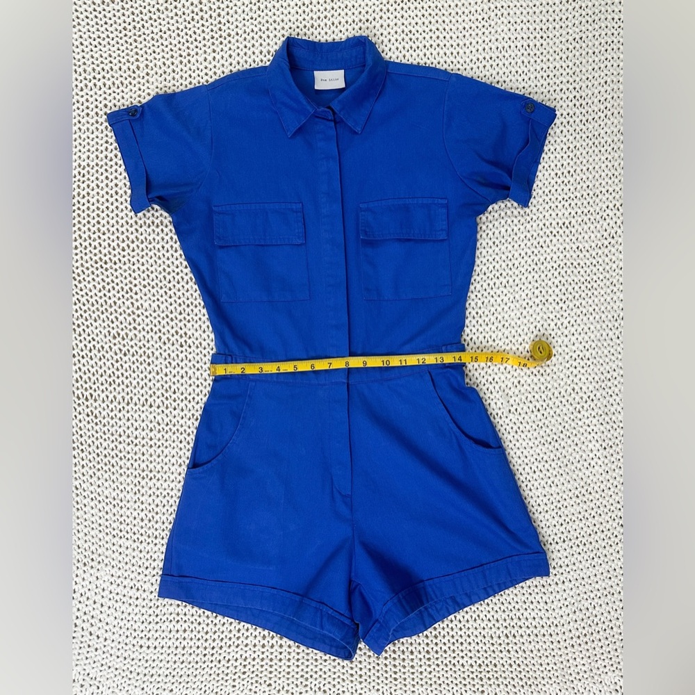 Rue Stiic Elsie Romper - Royal Blue - S - Picture 10 of 15